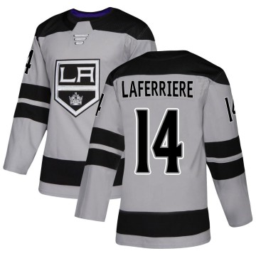 Authentic Adidas Men's Alex Laferriere Los Angeles Kings Alternate Jersey - Gray
