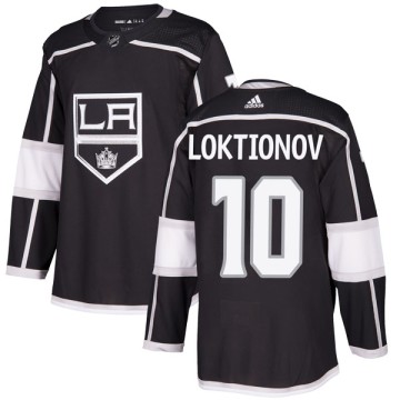 Authentic Adidas Men's Andrei Loktionov Los Angeles Kings Home Jersey - Black