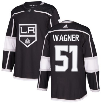 Authentic Adidas Men's Austin Wagner Los Angeles Kings Home Jersey - Black