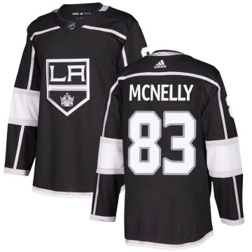 Authentic Adidas Men's Cade Mcnelly Los Angeles Kings Home Jersey - Black