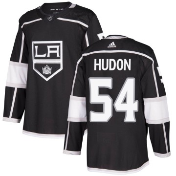 Authentic Adidas Men's Charles Hudon Los Angeles Kings Home Jersey - Black