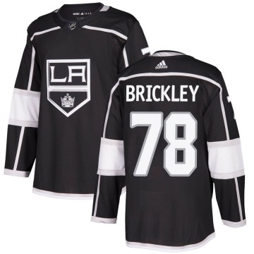 Authentic Adidas Men's Daniel Brickley Los Angeles Kings Home Jersey - Black