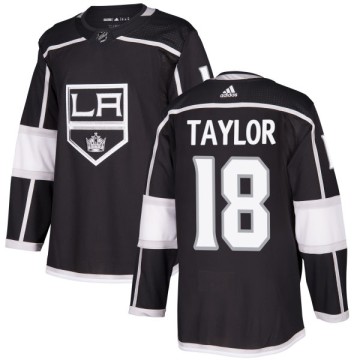 Authentic Adidas Men's Dave Taylor Los Angeles Kings Jersey - Black