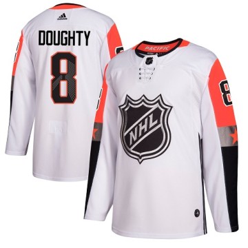 Authentic Adidas Men's Drew Doughty Los Angeles Kings 2018 All-Star Pacific Division Jersey - White