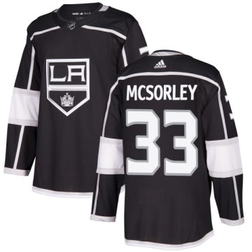 Authentic Adidas Men's Marty Mcsorley Los Angeles Kings Jersey - Black
