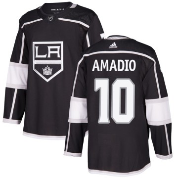 Authentic Adidas Men's Michael Amadio Los Angeles Kings Home Jersey - Black