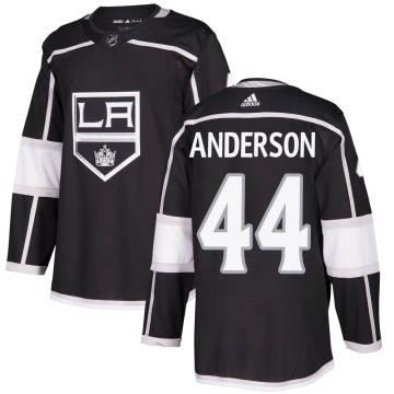 Authentic Adidas Men's Mikey Anderson Los Angeles Kings ized Home Jersey - Black