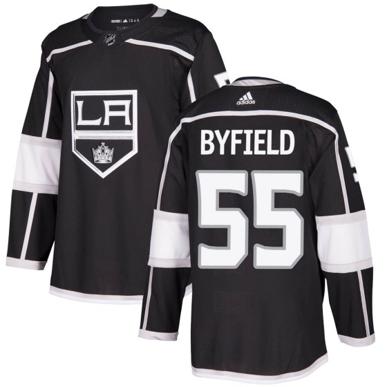 Authentic Adidas Men's Quinton Byfield Los Angeles Kings Home Jersey - Black