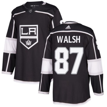 Authentic Adidas Men's Shane Walsh Los Angeles Kings Home Jersey - Black