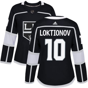 Authentic Adidas Women's Andrei Loktionov Los Angeles Kings Home Jersey - Black