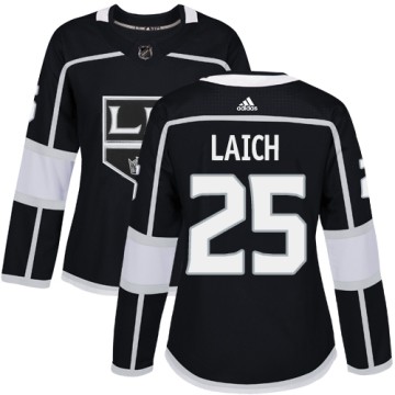 Authentic Adidas Women's Brooks Laich Los Angeles Kings Home Jersey - Black