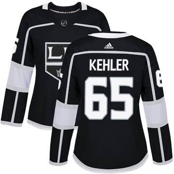 Authentic Adidas Women's Cole Kehler Los Angeles Kings Home Jersey - Black