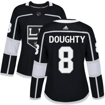 Authentic Adidas Women's Drew Doughty Los Angeles Kings Home Jersey - Black