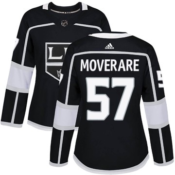 Authentic Adidas Women's Jacob Moverare Los Angeles Kings Home Jersey - Black