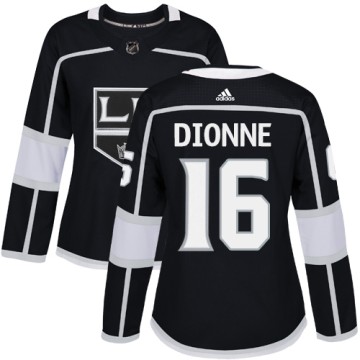 Authentic Adidas Women's Marcel Dionne Los Angeles Kings Home Jersey - Black