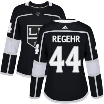 Authentic Adidas Women's Robyn Regehr Los Angeles Kings Home Jersey - Black