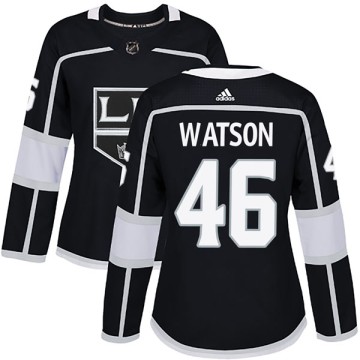 Authentic Adidas Women's Spencer Watson Los Angeles Kings Home Jersey - Black