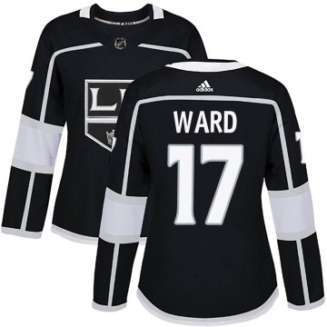 Authentic Adidas Women's Taylor Ward Los Angeles Kings Home Jersey - Black