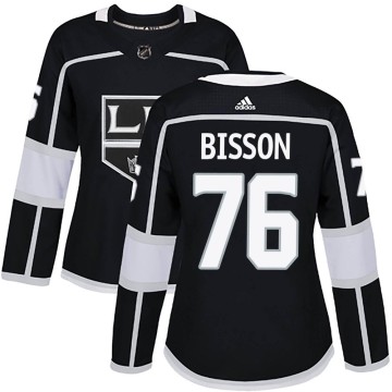 Authentic Adidas Women's Tobie Bisson Los Angeles Kings Home Jersey - Black
