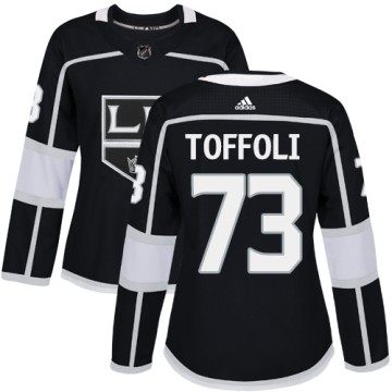 Authentic Adidas Women's Tyler Toffoli Los Angeles Kings Home Jersey - Black
