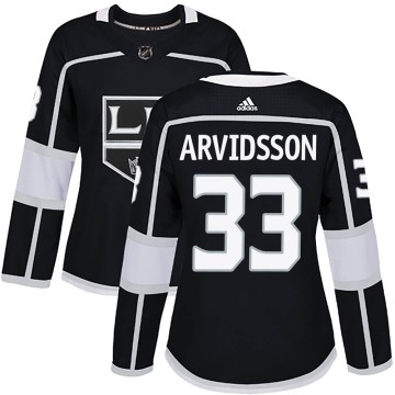 Authentic Adidas Women's Viktor Arvidsson Los Angeles Kings Home Jersey - Black