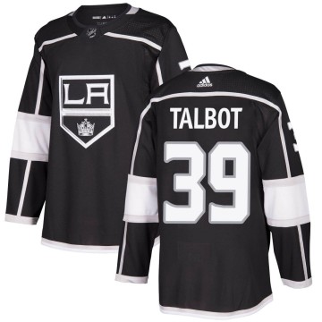 Authentic Adidas Youth Cam Talbot Los Angeles Kings Home Jersey - Black