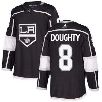 Authentic Adidas Youth Drew Doughty Los Angeles Kings Home Jersey - Black