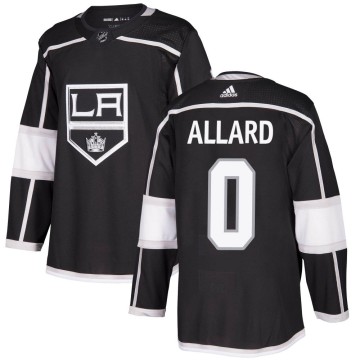 Authentic Adidas Youth Frederic Allard Los Angeles Kings Home Jersey - Black