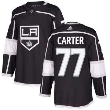 Authentic Adidas Youth Jeff Carter Los Angeles Kings Home Jersey - Black