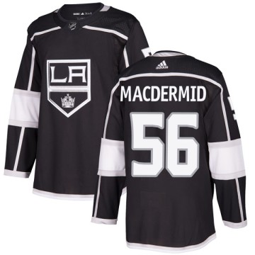 Authentic Adidas Youth Kurtis MacDermid Los Angeles Kings Home Jersey - Black