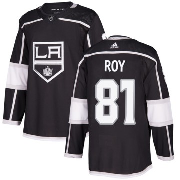 Authentic Adidas Youth Matt Roy Los Angeles Kings Home Jersey - Black