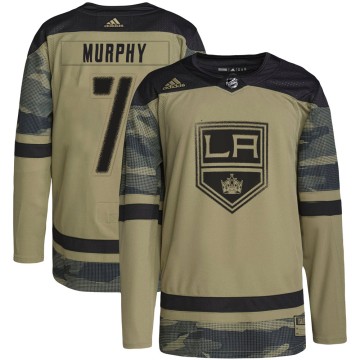Authentic Adidas Youth Mike Murphy Los Angeles Kings Military Appreciation Practice Jersey - Camo
