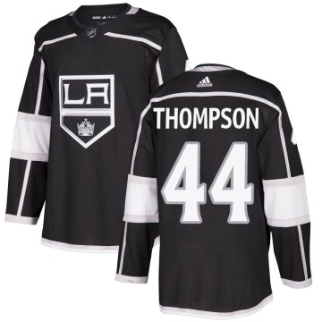 Authentic Adidas Youth Nate Thompson Los Angeles Kings Home Jersey - Black