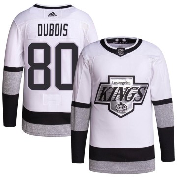 Authentic Adidas Youth Pierre-Luc Dubois Los Angeles Kings 2021/22 Alternate Primegreen Pro Player Jersey - White