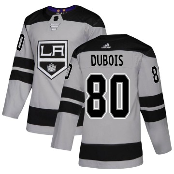 Authentic Adidas Youth Pierre-Luc Dubois Los Angeles Kings Alternate Jersey - Gray