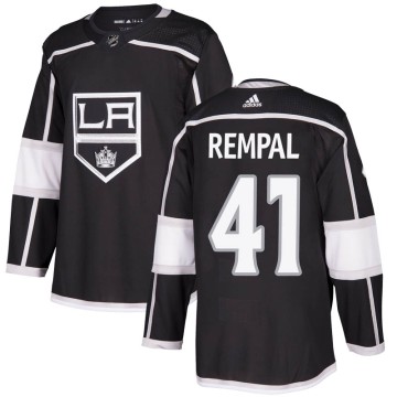 Authentic Adidas Youth Sheldon Rempal Los Angeles Kings Home Jersey - Black