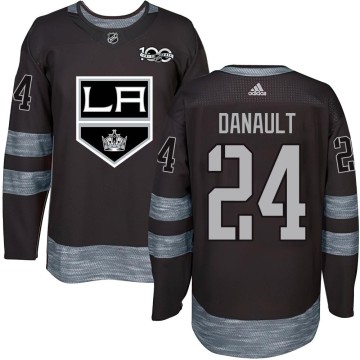 Authentic Youth Phillip Danault Los Angeles Kings 1917-2017 100th Anniversary Jersey - Black