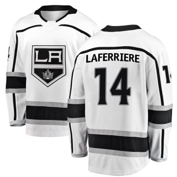 Breakaway Fanatics Branded Men's Alex Laferriere Los Angeles Kings Away Jersey - White