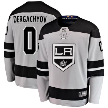Breakaway Fanatics Branded Men's Alexander Dergachyov Los Angeles Kings Alternate Jersey - Gray