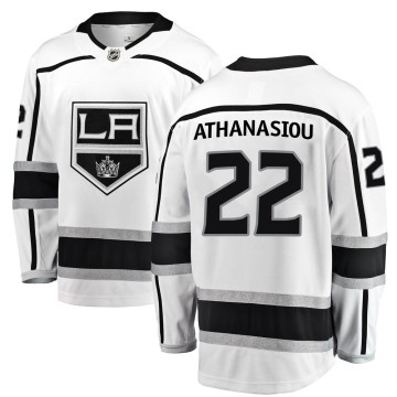 Breakaway Fanatics Branded Men's Andreas Athanasiou Los Angeles Kings Away Jersey - White