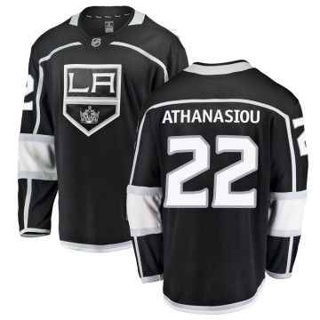 Breakaway Fanatics Branded Men's Andreas Athanasiou Los Angeles Kings Home Jersey - Black