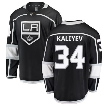 Breakaway Fanatics Branded Men's Arthur Kaliyev Los Angeles Kings Home Jersey - Black