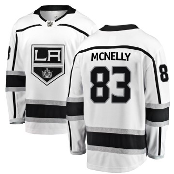 Breakaway Fanatics Branded Men's Cade Mcnelly Los Angeles Kings Away Jersey - White