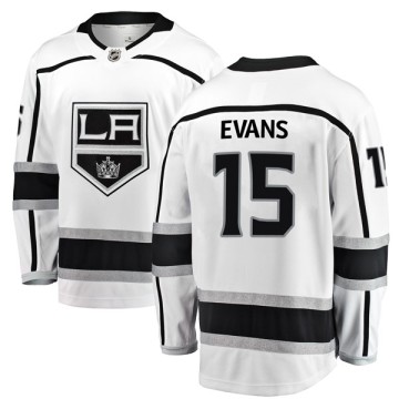 Breakaway Fanatics Branded Men's Daryl Evans Los Angeles Kings Away Jersey - White