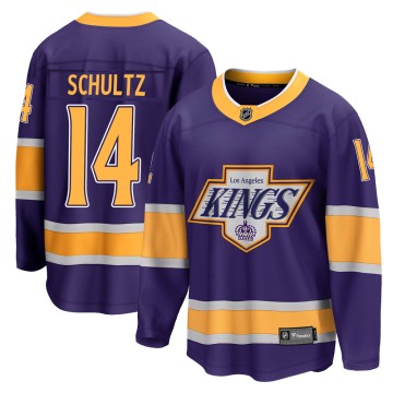 Breakaway Fanatics Branded Men's Dave Schultz Los Angeles Kings 2020/21 Special Edition Jersey - Purple