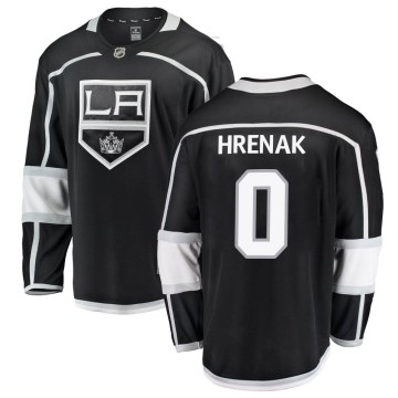 Breakaway Fanatics Branded Men's David Hrenak Los Angeles Kings Home Jersey - Black