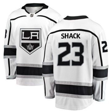 Breakaway Fanatics Branded Men's Eddie Shack Los Angeles Kings Away Jersey - White