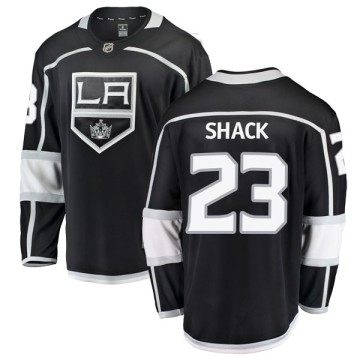 Breakaway Fanatics Branded Men's Eddie Shack Los Angeles Kings Home Jersey - Black