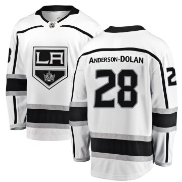 Breakaway Fanatics Branded Men's Jaret Anderson-Dolan Los Angeles Kings Away Jersey - White