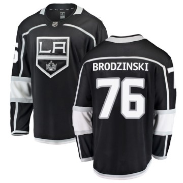 Breakaway Fanatics Branded Men's Jonny Brodzinski Los Angeles Kings Home Jersey - Black